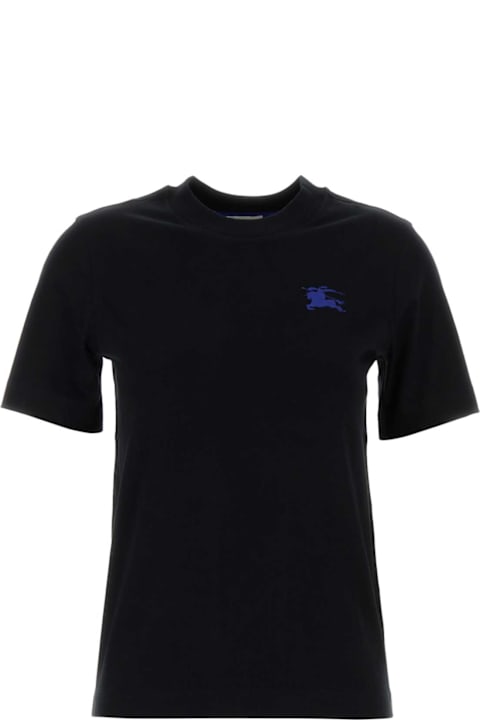 Burberry Black Cotton T-shirt