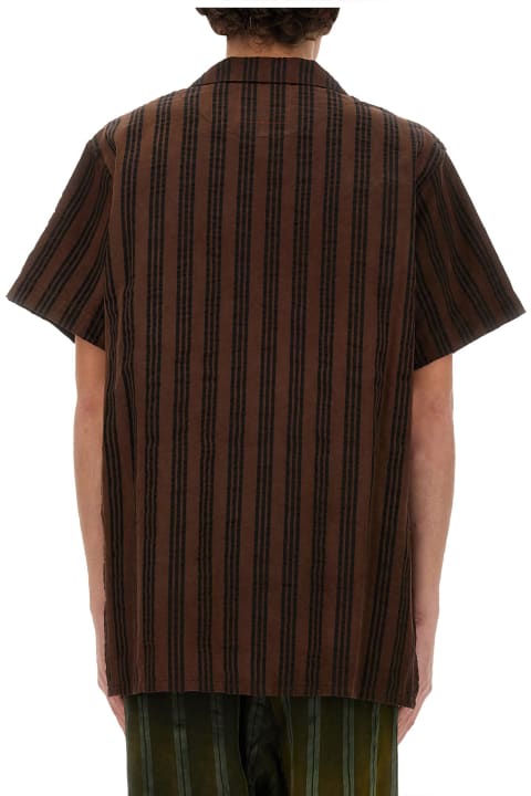 Uma Wang for Men Uma Wang Striped Shirt