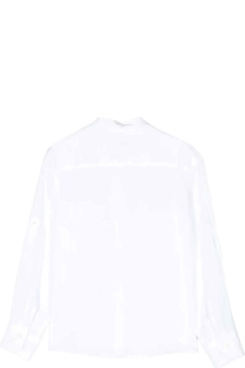 Shirts for Boys Brunello Cucinelli White Shirt Boy
