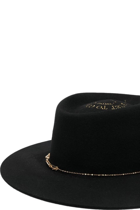Janis Hat W Jewelry Detail