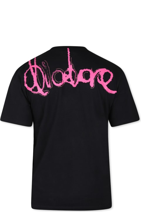 Homeware Diadora White T-shirt For Girl With Logo