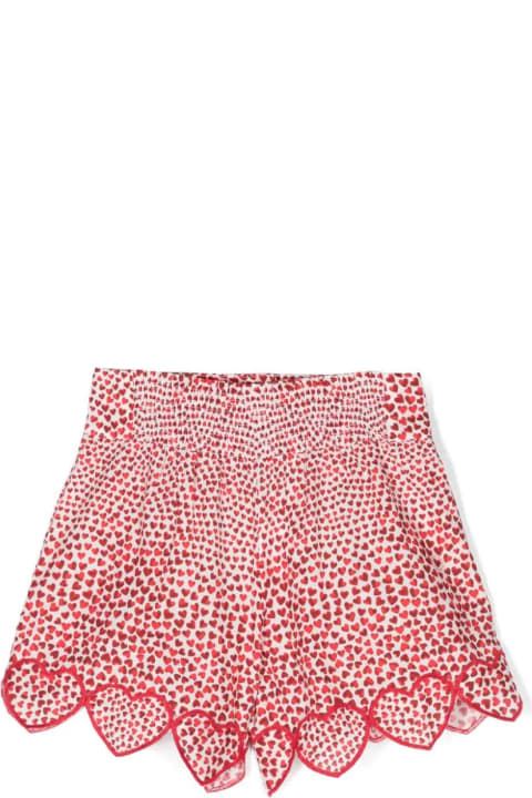 Stella McCartney Kids Stella McCartney Kids Shorts With Hearts High Summer