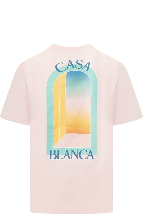 Casablanca Topwear for Men Casablanca Printed T-shirt