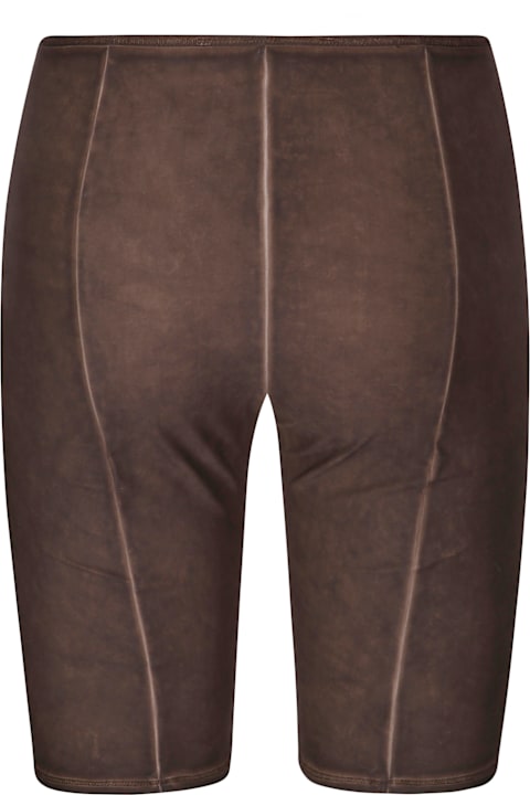 KNWLS Clothing for Women KNWLS Low Waisted Over Dyed Jersey Shorts.