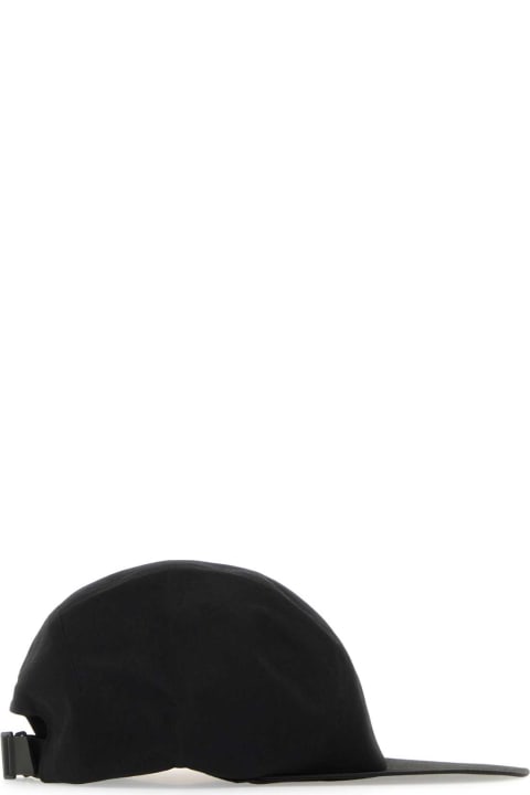 Arc'teryx Veilance Hats for Men Arc'teryx Veilance Black Nylon Stealth Baseball Cap