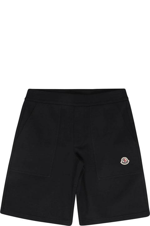 Fashion for Boys Moncler Logo Patch Shorts