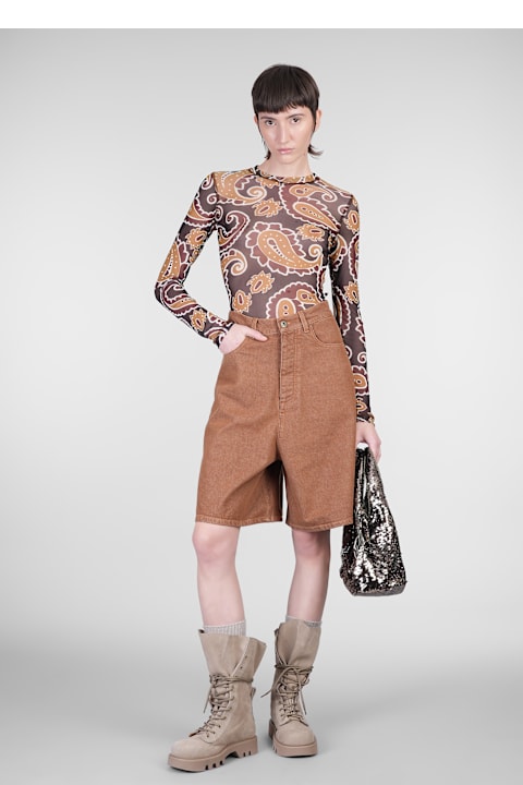 J.W. Anderson Clothing for Women J.W. Anderson Shorts In Brown Cotton