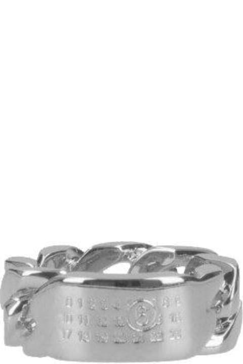 MM6 Maison Margiela Rings for Women MM6 Maison Margiela Minimal Chain-link Ring