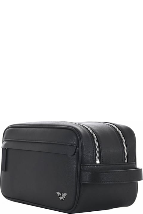 Giorgio Armani Bags for Men Giorgio Armani 'sustainable' Collection Wash Bag
