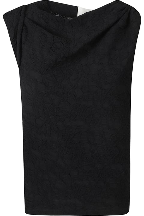 Isabel Marant Topwear for Women Isabel Marant Crinkled Asymmetric Jersey Top