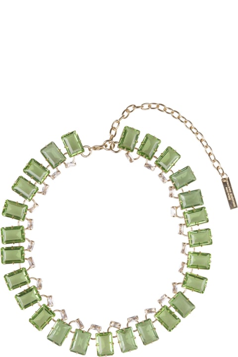 Jewelry for Women Ermanno Scervino Necklace With Green Stones