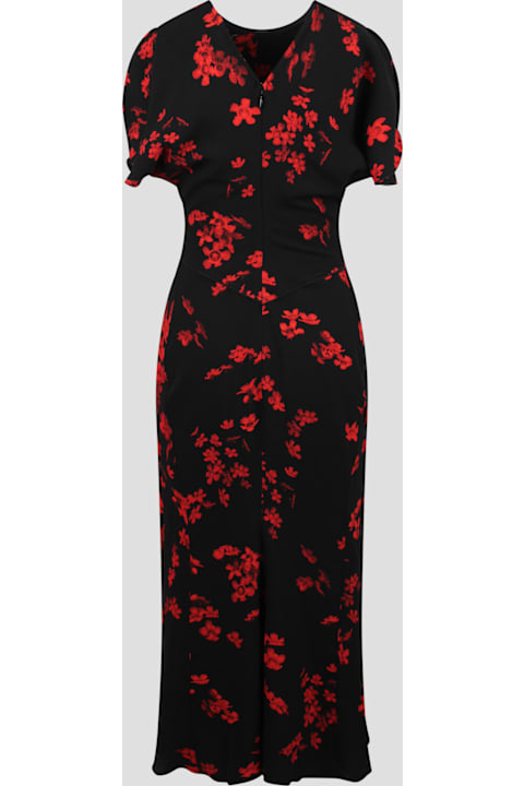 Fashion for Women Victoria Beckham Victoria Beckham Abito Midi Floreale