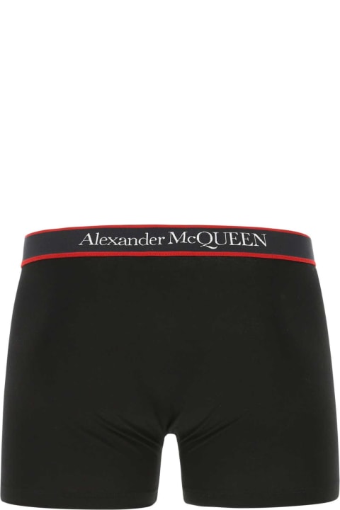 Underwear for Men Alexander McQueen Stretch Cotton Boxer