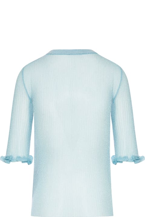 Homeware Ganni Sheer Jacquard Top