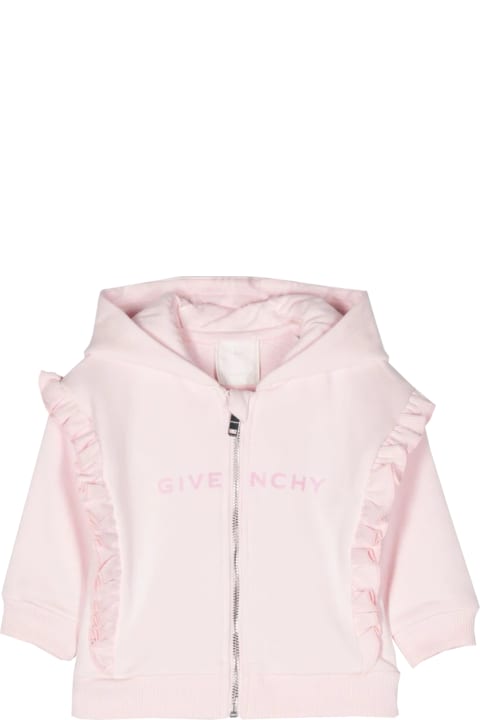 Givenchy Topwear for Baby Girls Givenchy Sweatshirt With Zip
