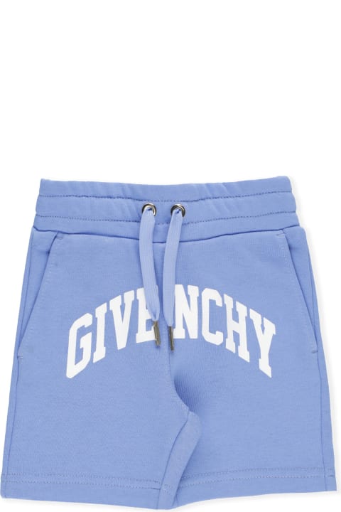 Givenchy Sale for Kids Givenchy Cotton Shorts With Logo