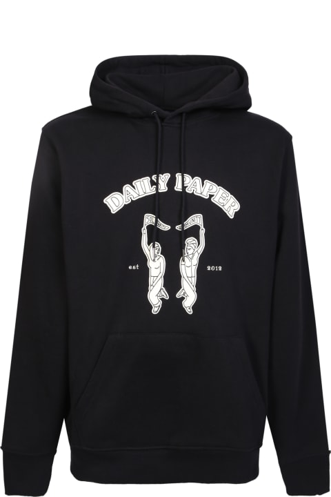 Daily Paper الملابس لـ القسم الرجالي Daily Paper Noma Hoodie In Black