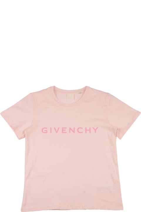 Fashion for Girls Givenchy Logo Print Regular T-shirt