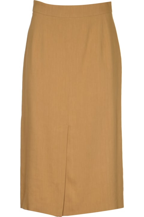 ウィメンズ Alberta Ferrettiのスカート Alberta Ferretti Straight Back Zip Skirt