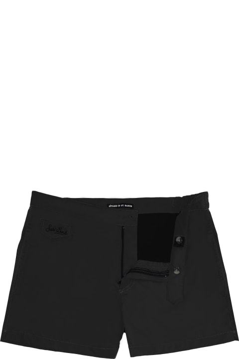 Homeware MC2 Saint Barth Black Man Swim Shorts