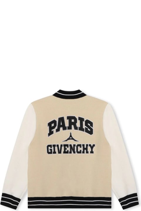 Coats & Jackets for Boys Givenchy Givenchy Kids Coats Beige