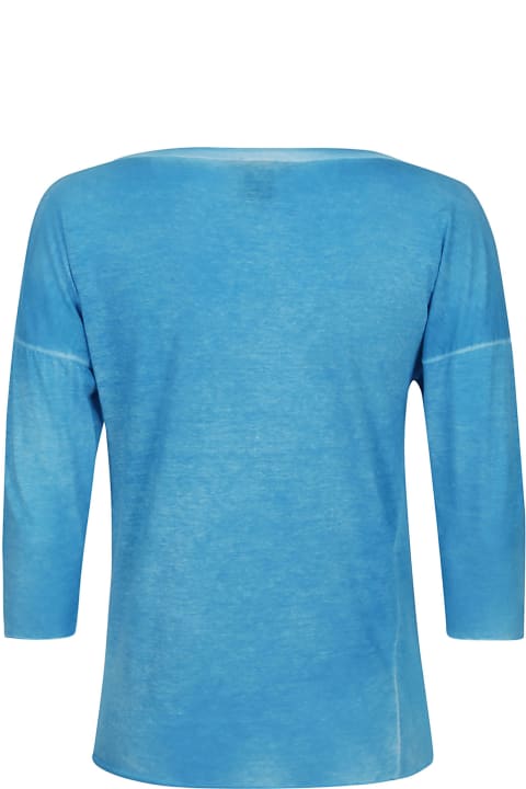 Avant Toi Topwear for Women Avant Toi T-shirts And Polos Turquoise