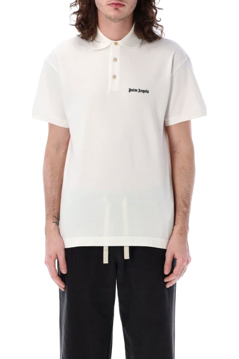 Palm Angels Topwear for Men Palm Angels Classic Logo Polo Shirt