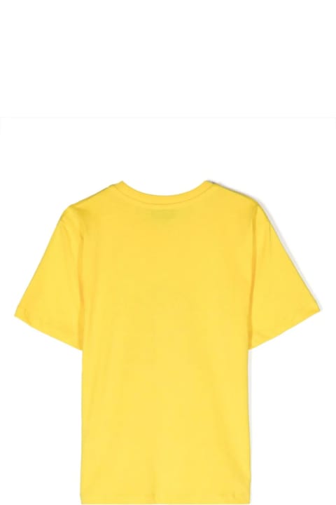 Moschino for Kids Moschino Moschino Kids T-shirts And Polos Yellow