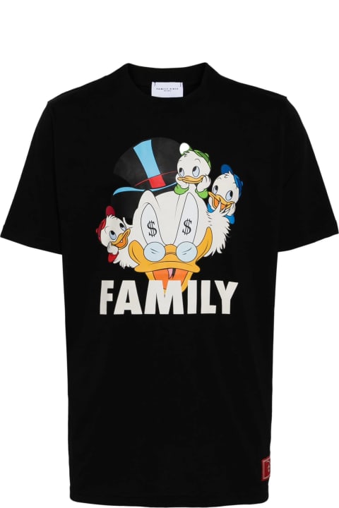 Family First Milano Men Family First Milano Family First T-shirts And Polos Black