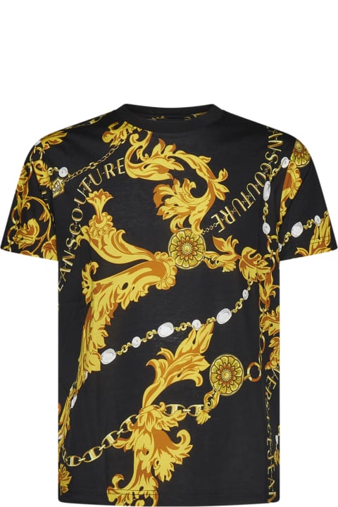 Versace Jeans Couture for Men Versace Jeans Couture Chain Couture Print T-shirt