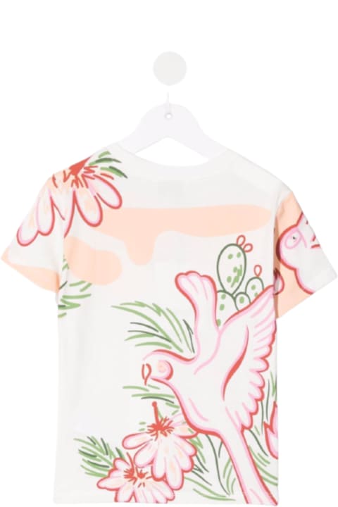 Kenzo Girl Jungle Printed Cotton T-shirt
