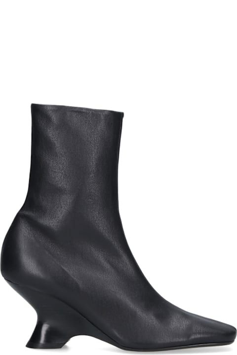 Homeware Dries Van Noten Leather Ankle Boots