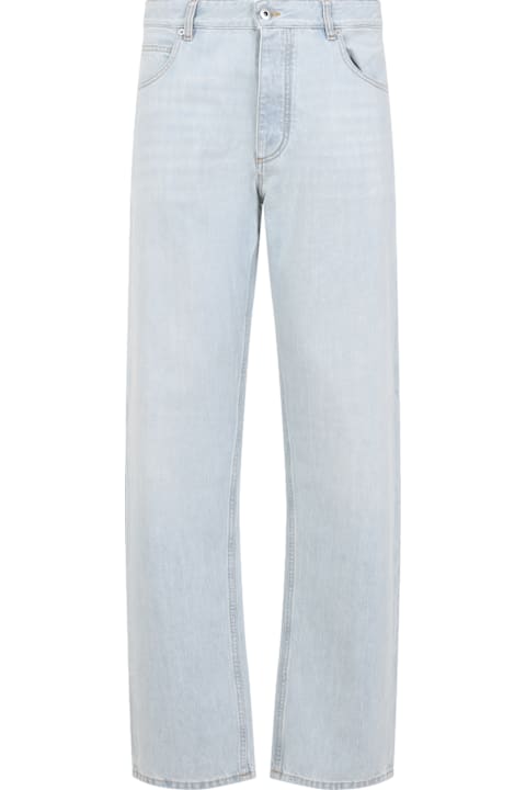Bottega Veneta الجينز لـ القسم الرجالي Bottega Veneta Straight Leg Denim Pants
