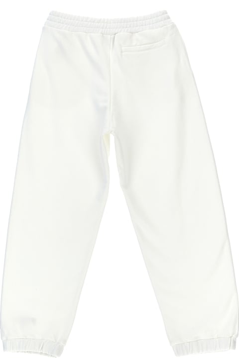 Fendi Bottoms for Girls Fendi Logo Embroidery Joggers