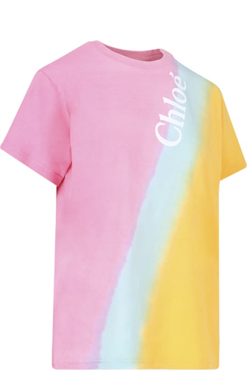 Chloé for Women Chloé Chloè Cotton Logo T-shirt