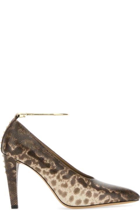 High-Heeled Shoes for Women Fendi Pump Karung Anello