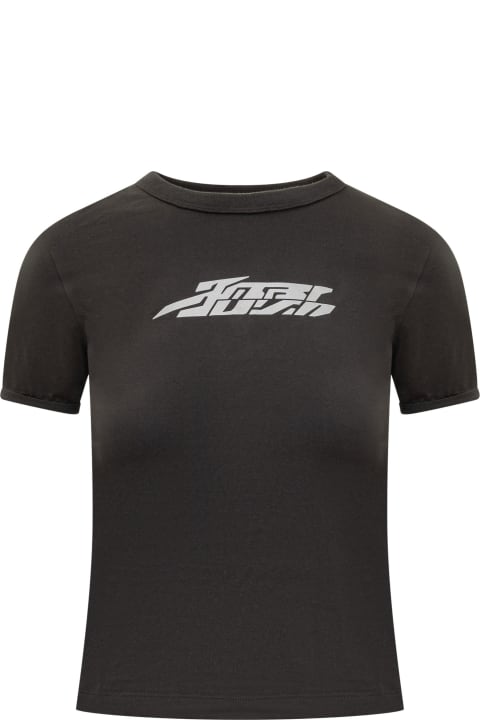 ウィメンズ AMBUSHのトップス AMBUSH Reflector Fitted T-shirt