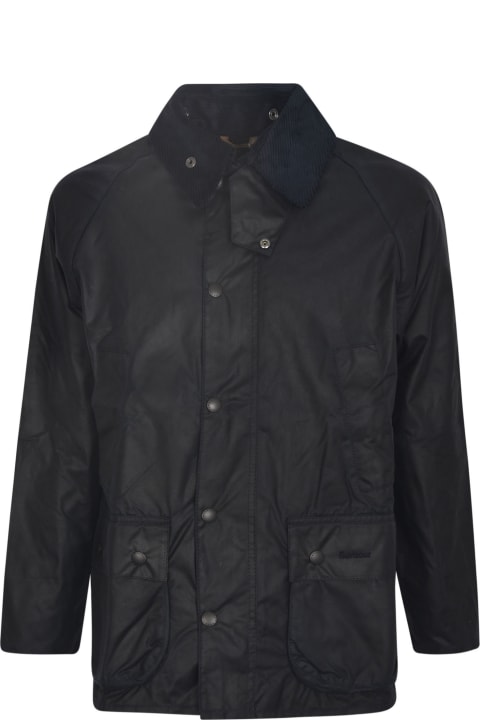 Barbour for Men Barbour Buttoned Fitted Windbreaker