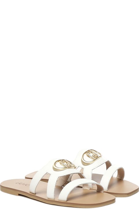 ウィメンズ Liu-Joのシューズ Liu-Jo Logo Flat Slippers