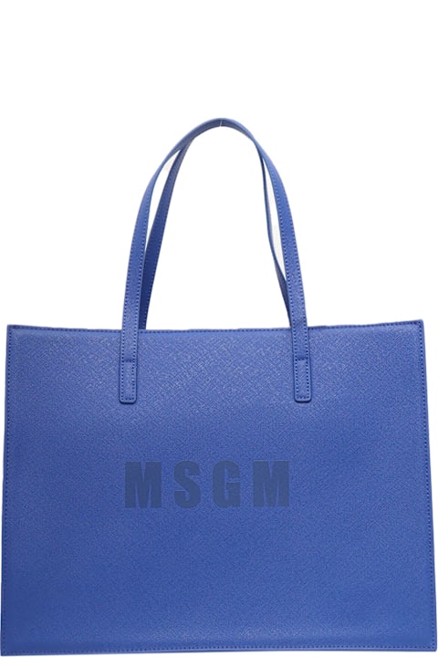 Accessories & Gifts for Girls MSGM Eco-leather Midi Bags Girl Royal