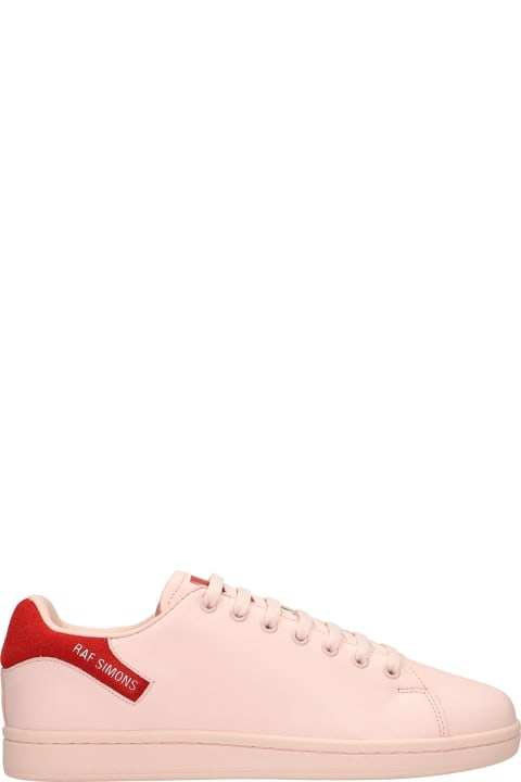 Orion Sneakers In Rose-pink Leather