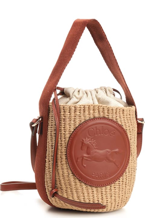 Homeware Chloé 'horse Medal' Small Basket Bag