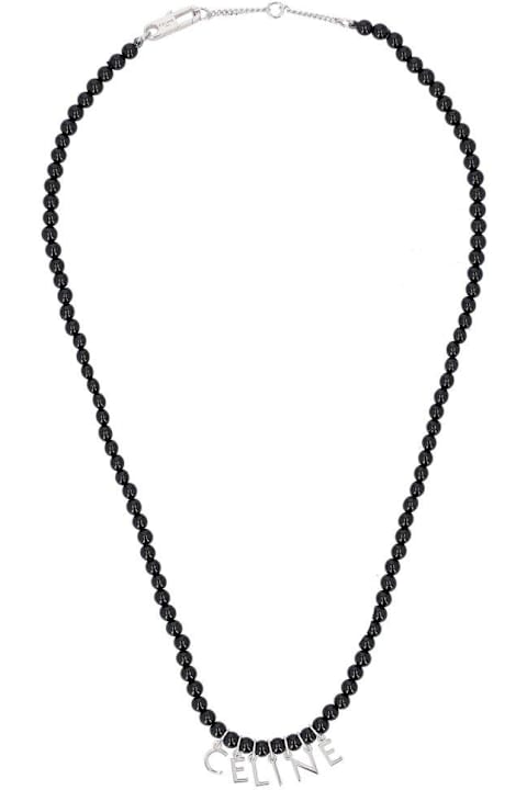 Necklaces for Men Celine Monochroms Bead Necklace