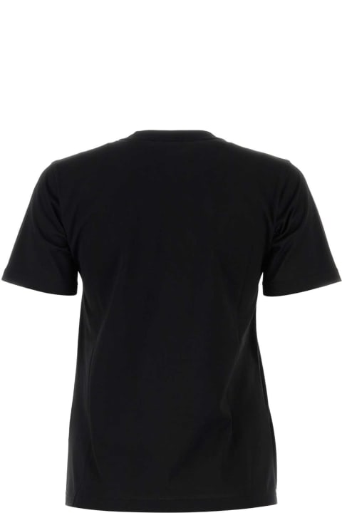 أدوات منزلية Burberry Black Cotton T-shirt