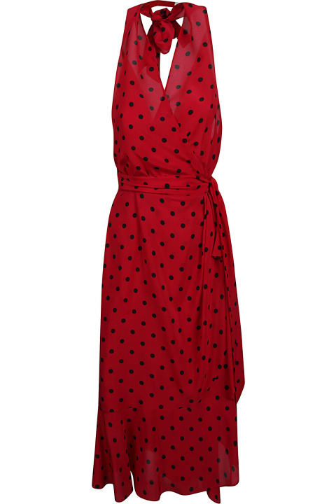 Moschino for Women Moschino Dotted Sleeveless Dress