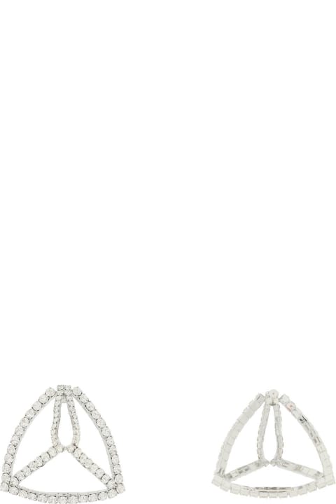 ウィメンズ AREAのイヤリング AREA 'crystal Pyramid' Earrings