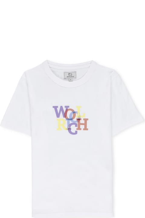 ウィメンズ新着アイテム Woolrich T-shirt With Logo
