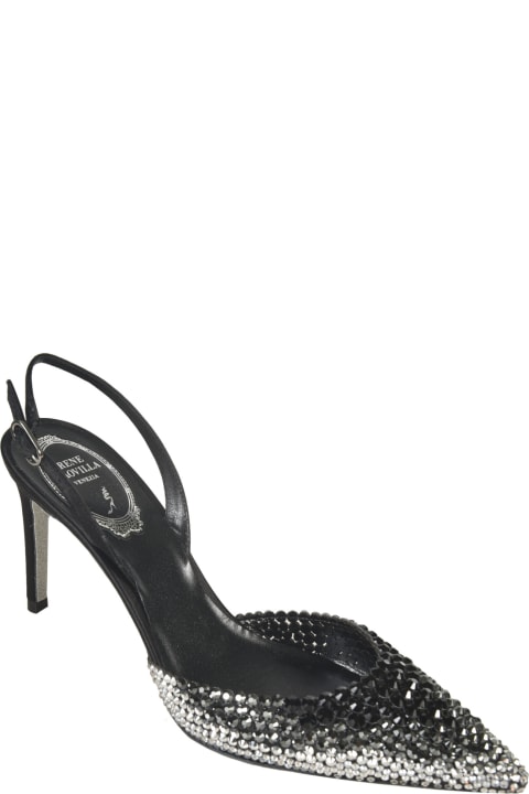 High-Heeled Shoes for Women René Caovilla Embellished Pumps