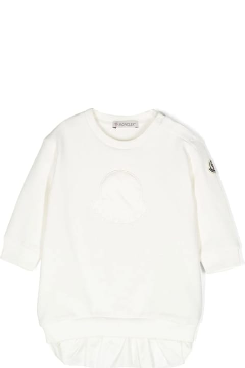 Sale for Baby Boys Moncler Moncler New Maya Sweaters White