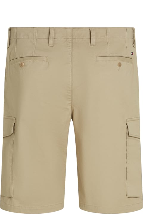 Tommy Hilfiger Pants for Men Tommy Hilfiger Khaki Men's Bermuda Shorts With Pockets